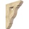 Ekena Millwork Funston Slat Rough Sawn Bracket, Douglas Fir, 6"W x 26"D x 34"H BKT06X26X34FST06RDF - alternate 1